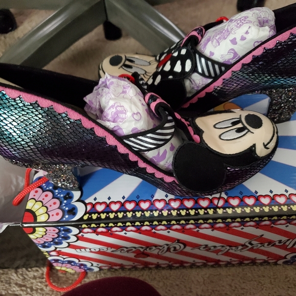 Irregular Choice I Heart Minnie EU40 BNIB - Picture 5 of 7